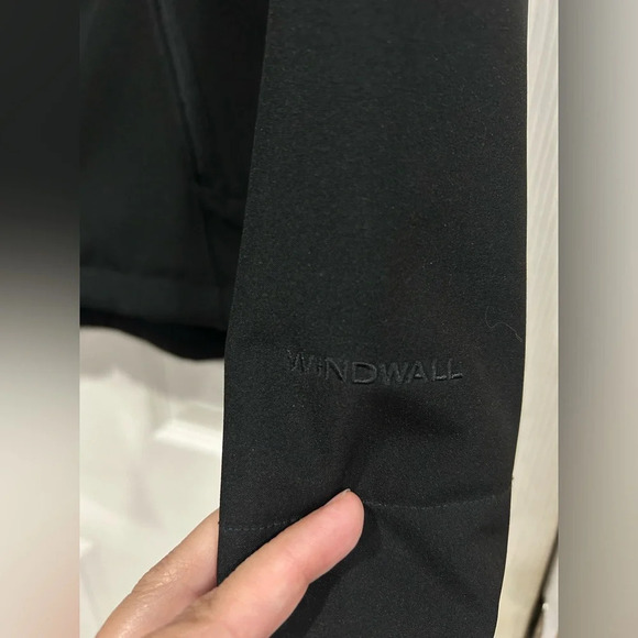 The North Face Women’s S Small Soft Shell Windwall Jacket NWOT Black Lined - Picture 4 of 8